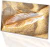 Veer, Realisme, Goud, wit, geel, beige, bruin