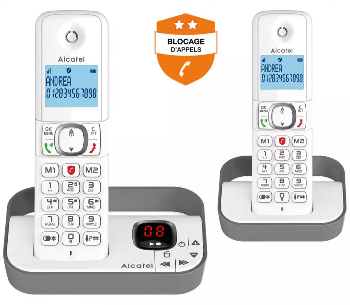 - alcatel - F860VOICEDUOGREY