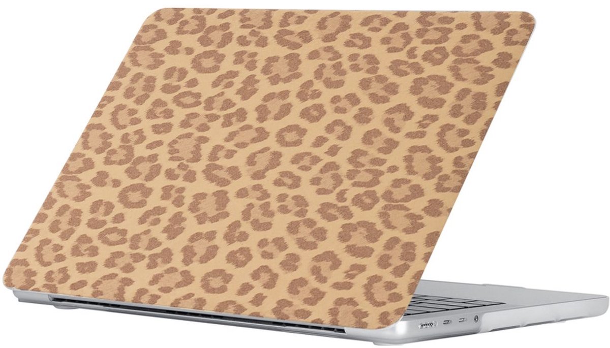 Mobigear Laptophoes geschikt voor Apple MacBook Pro 16 Inch (2021-2026) Hoes Laptopcover MacBook Case | Mobigear Hardshell - Bruin - Model A2485 / A2780 / A2991 / A3186 / A3428 / A3429