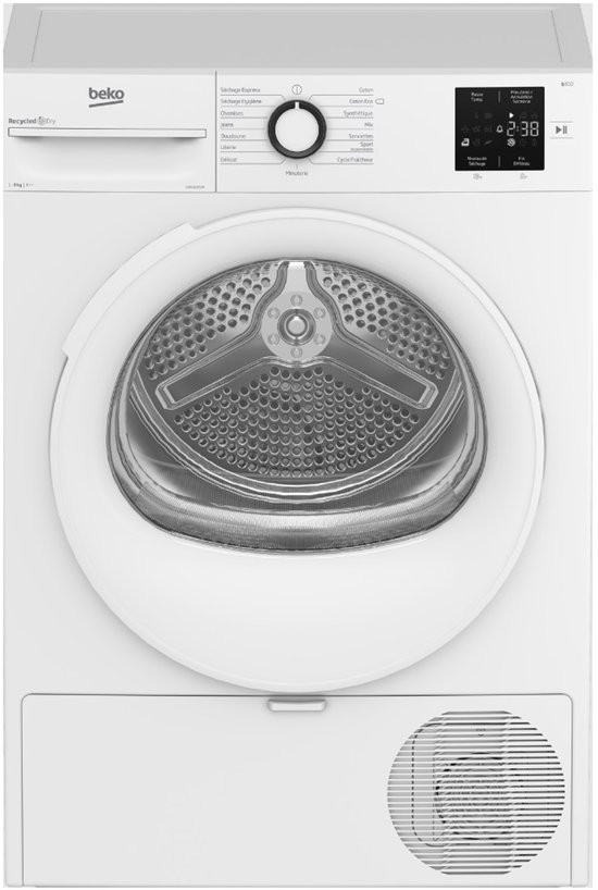 BEKO D3H18301W 8KG WARMTEPOMPDROGER