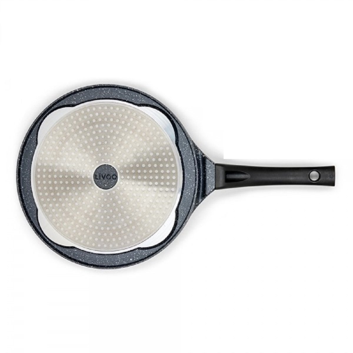 Crêpekoekenpan Livoo Zwart Aluminium
