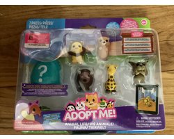 Adoptez-moi ! Coffret de 6 figurines animal life/fantasy clan 21,5 x 24 cm
