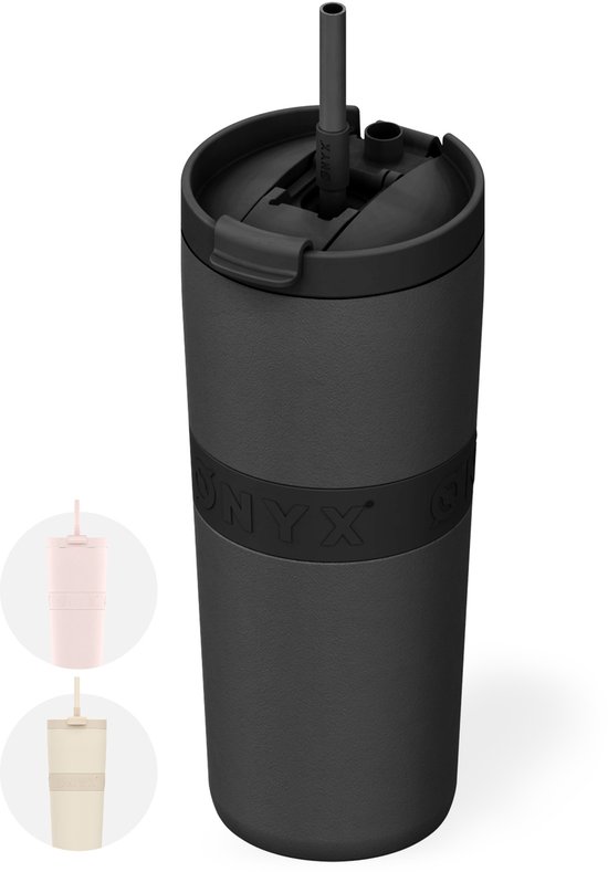 ONYX Drinkfles met rietje