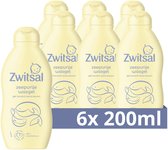 Zwitsal Zeepvrije Wasgel - Baby - helpt de natuurlijke huidbarrière te beschermen - 6 x 200 ml