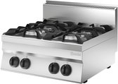 Bol.com Bartscher Gasfornuis 650- 4FL- TG - Horeca Fornuis aanbieding