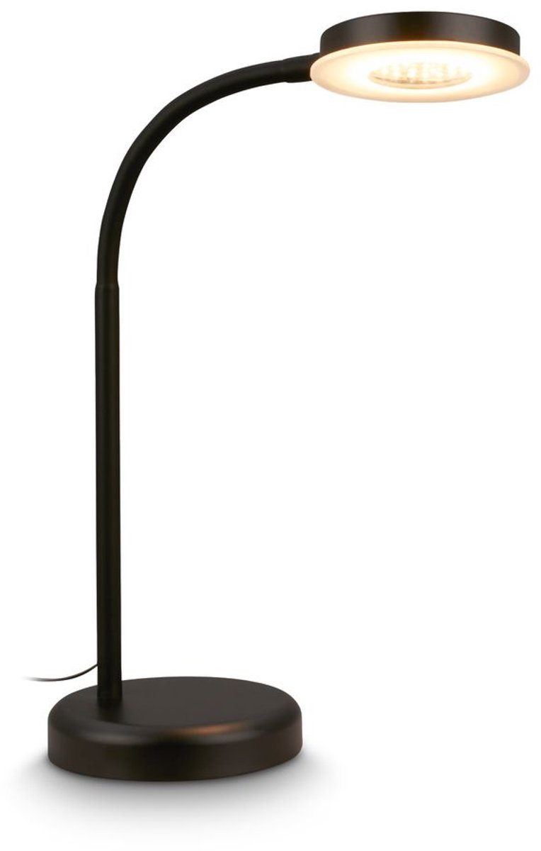 B.K.Licht BRILONER Megg - LED Tafellamp - 800Lm - zwart