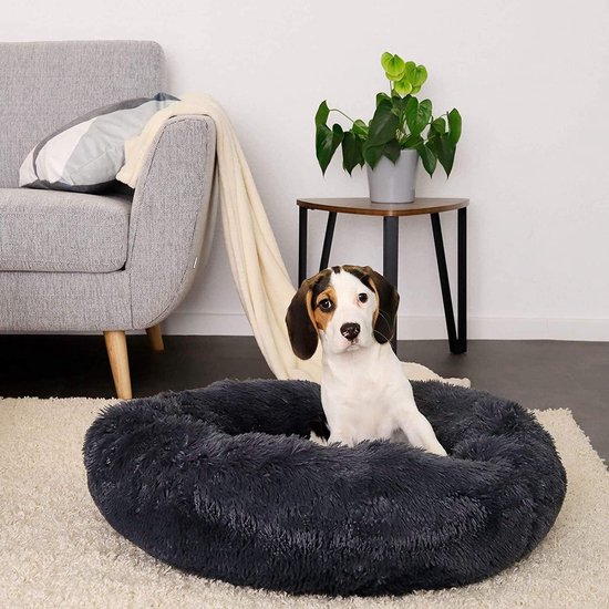 Kunden spezifischer kleiner Winter Flauschiges rundes Katzen bett Langes Plüsch