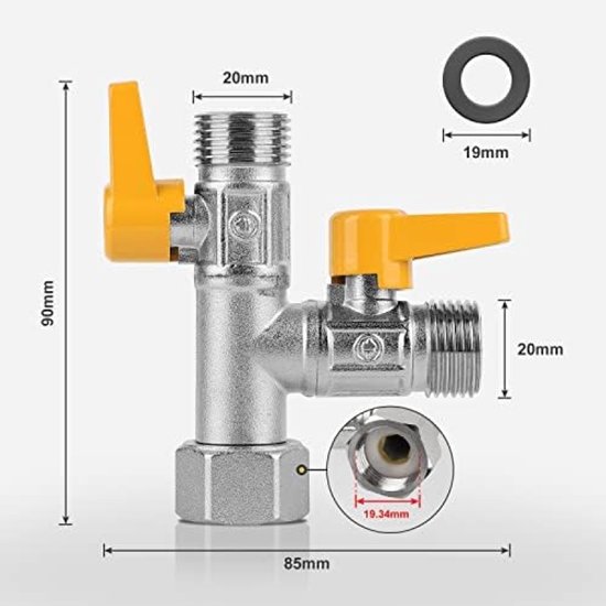 GWT Versandhandel - Messing T-Stück | 1/2 Zoll - Innengewinde GWT Versandhandel - Messing T-Stück | 1/2 Zoll - Innengewinde