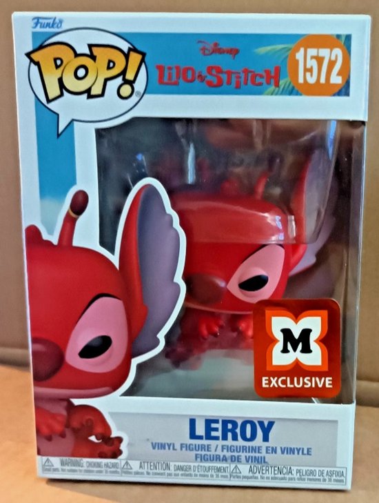 Funko POP! Disney Lilo & Stitch Leroy (Special Edition) #1572 Vinyl, Muller Exclusive