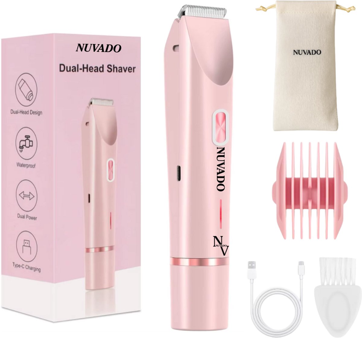 Nuvado Oplaadbare 2-in-1 Elektrische (EAN: 5430004826019)