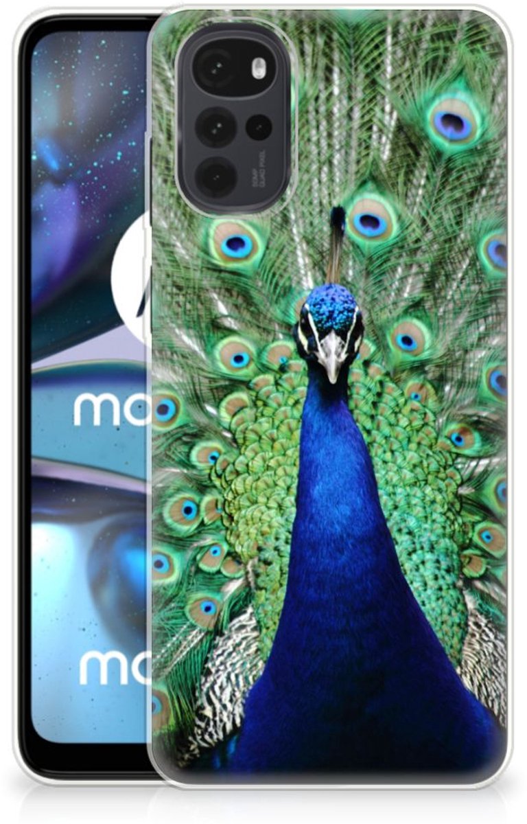 Motorola Moto G22 TPU Hoesje Pauw