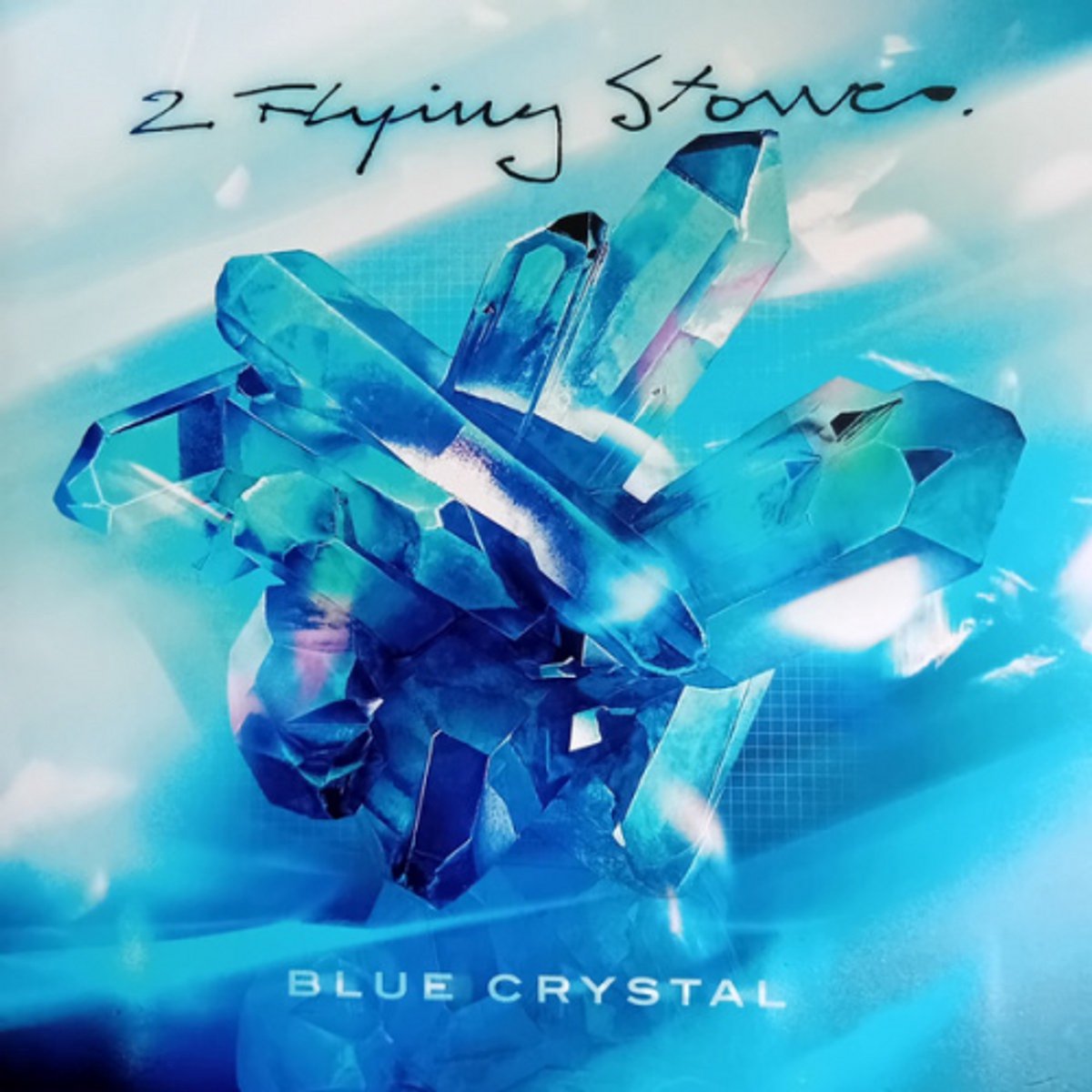 2 Flying Stones - Blue Crystal