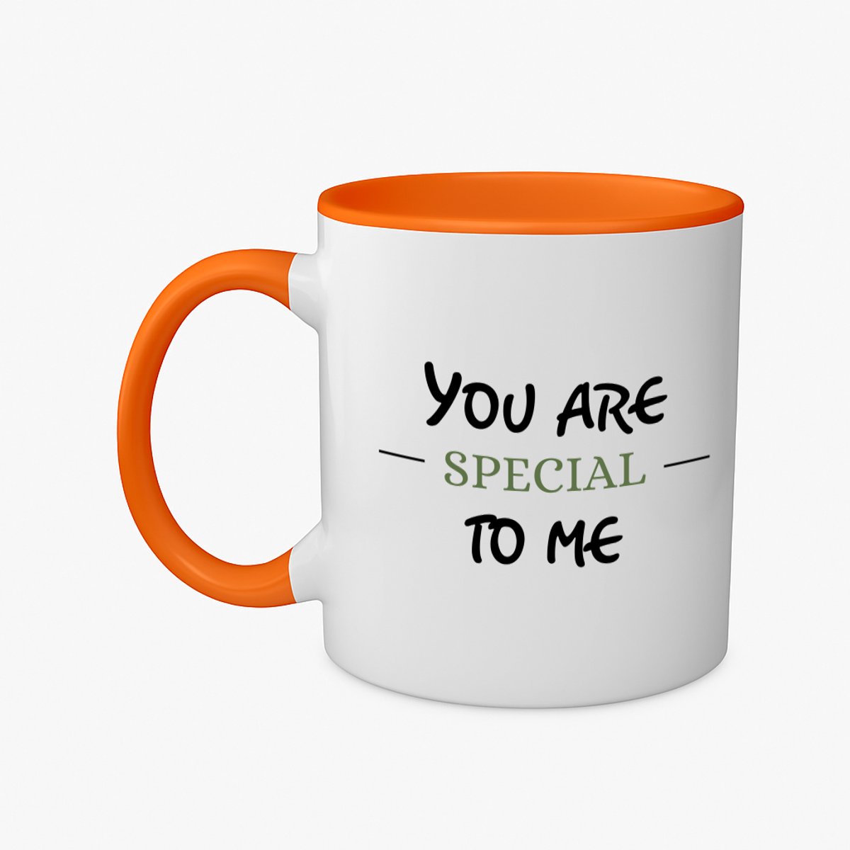 Hacebo® - You are special koffiebeker oranje - Liefde - speciaal iemand - thee mok - koffie beker - Valentijnsdag - verjaardagscadeau - cadeau voor vriendin/vriend - koffiemok - 350 ML inhoud
