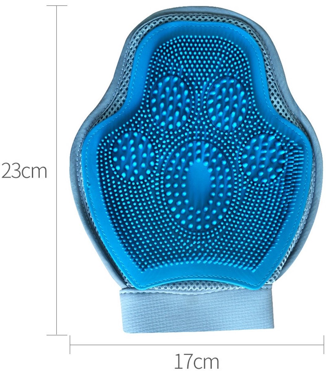 Professionele hulpmiddelen voor het verwijderen van dierenhaar – Verzorgingsproducten voor huisdieren, met handschoenen voor het verzorgen van katten en honden, producten voor het verwijderen van haar – Zachte massage voor katten, honden en paarden.