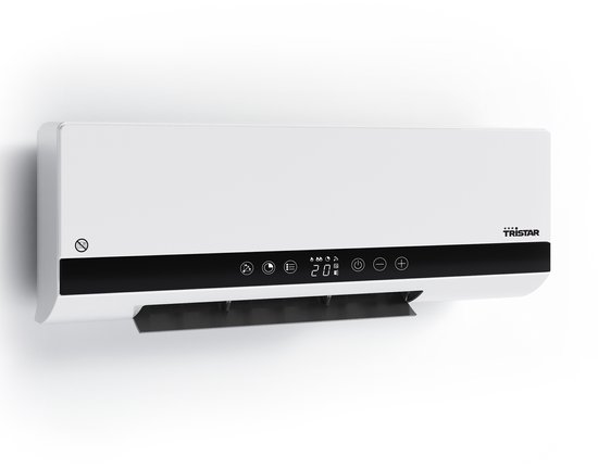 Tristar KA-5216 Keramische Kachel – 2000W – Met Afstandsbediening, Timer & Swingfunctie – Wandmontage