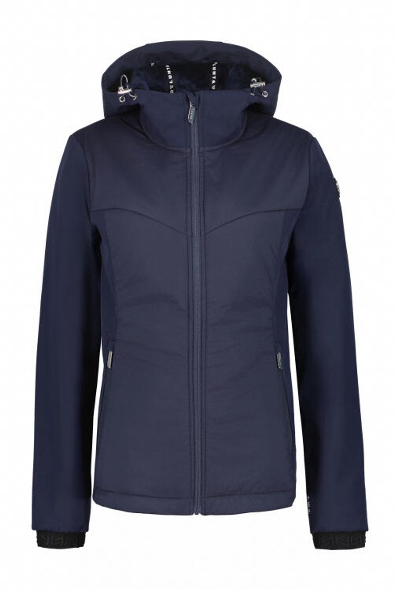LUHTA IIVAARA Dames Softshell Jas Blauw