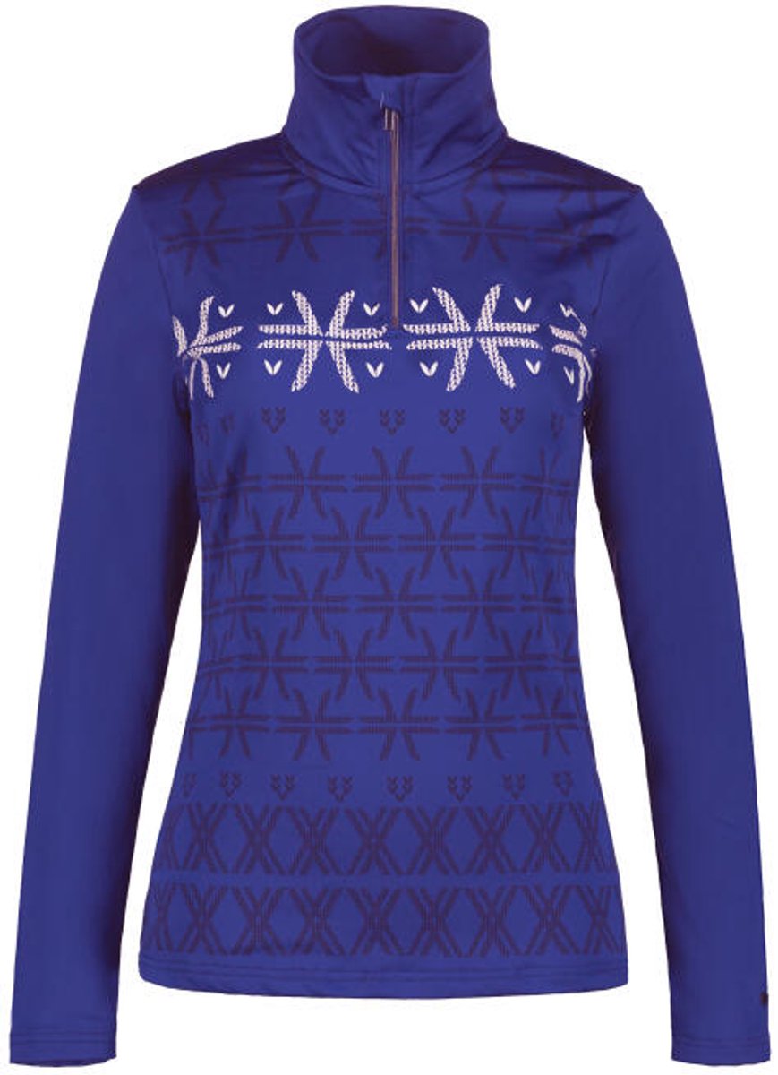 LUHTA AHJOLA Dames Ski pully - Blauw - S
