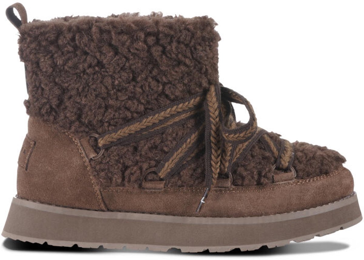 LUHTA IHANA MS Dames Snowboots Donker 38 Bruin