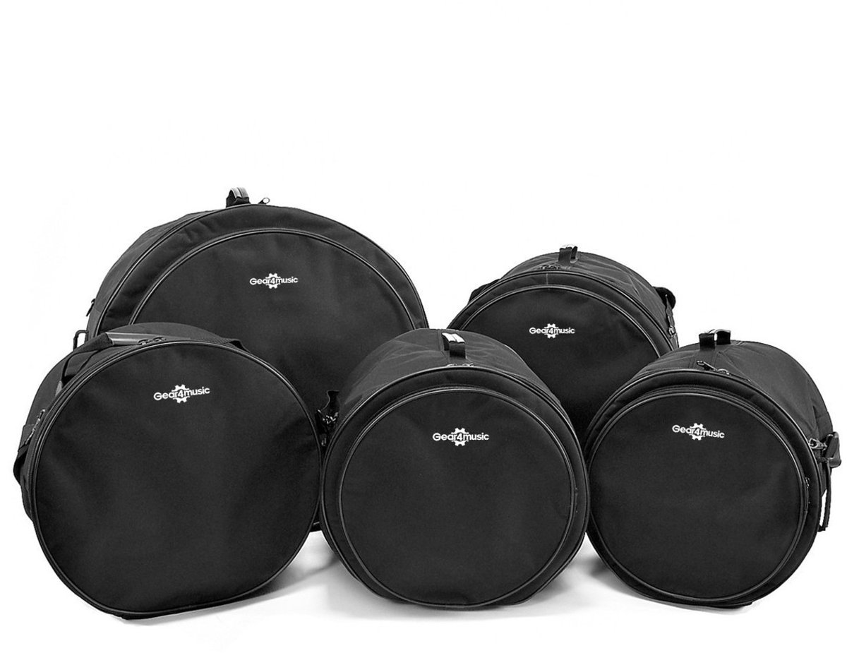 Gewatteerde Rock Drumtas Set van Gear4music