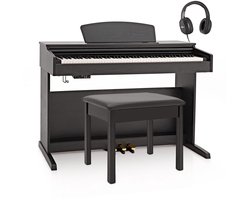 DP-10X digitale piano van Gear4music, krukpakket, Matte Black