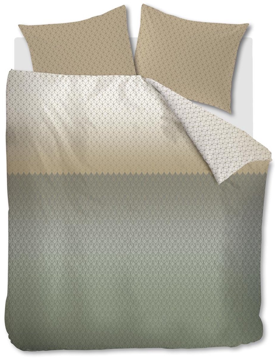 Beddinghouse Ariel dekbedovertrek - Lits-Jumeaux - 240x200/220 - Blauw Groen