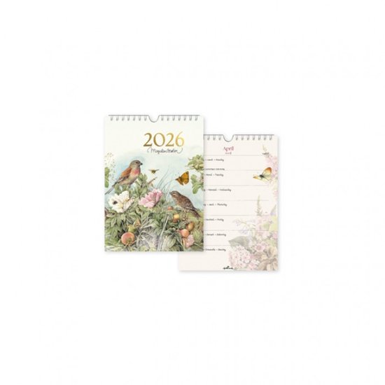 Foto: Marjolein bastin weekkalender 2026 vogel