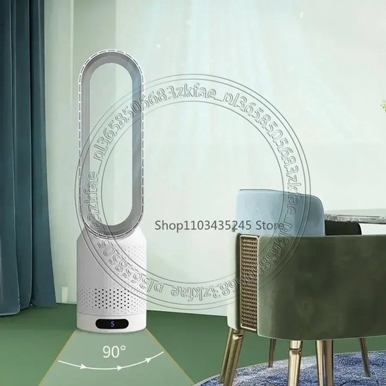 Everylimit - Bladeless Fan - Electrische koeling - Air Tower - Afstandsbediening -...