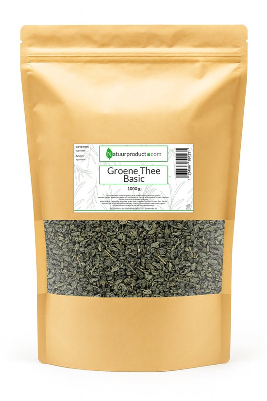 Natuurproduct.com Losse Groene Thee - Onverslaanbare prijs kwaliteitverhouding - Rijke Bron van Antioxidanten - Voordeelverpakking