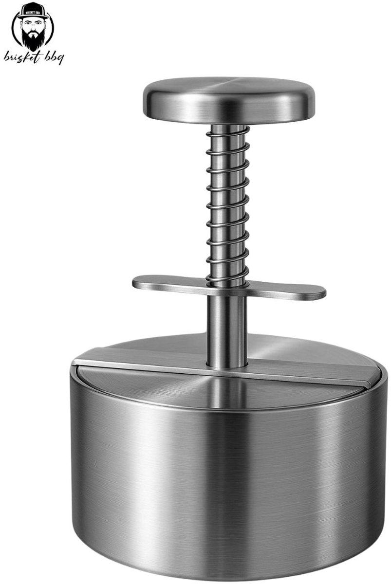 Brisket BBQ® Hamburger pers, hamburger press, slagers hamburger pers, Hamburger maker