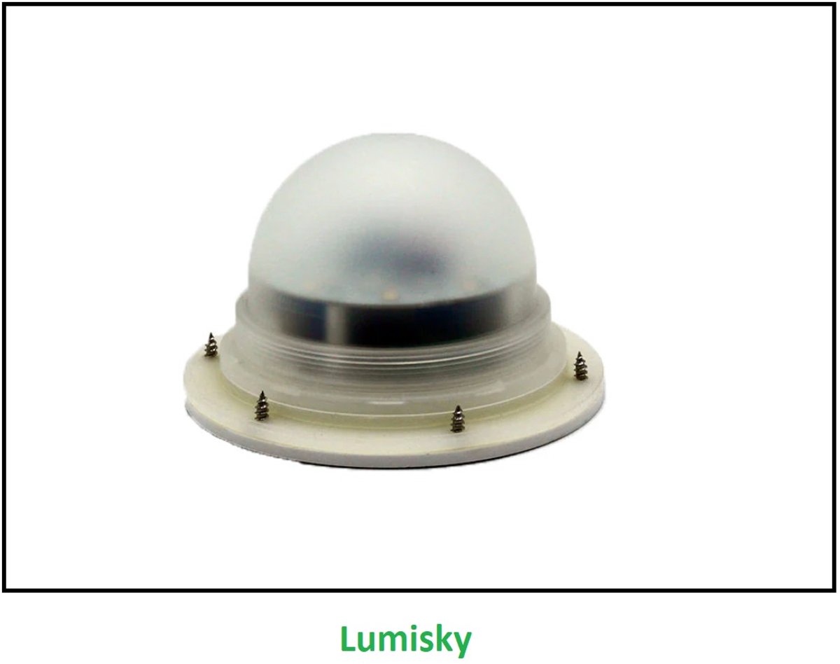 lumisky bas licht part- 3 bedingnes knoppen - met schoeven.