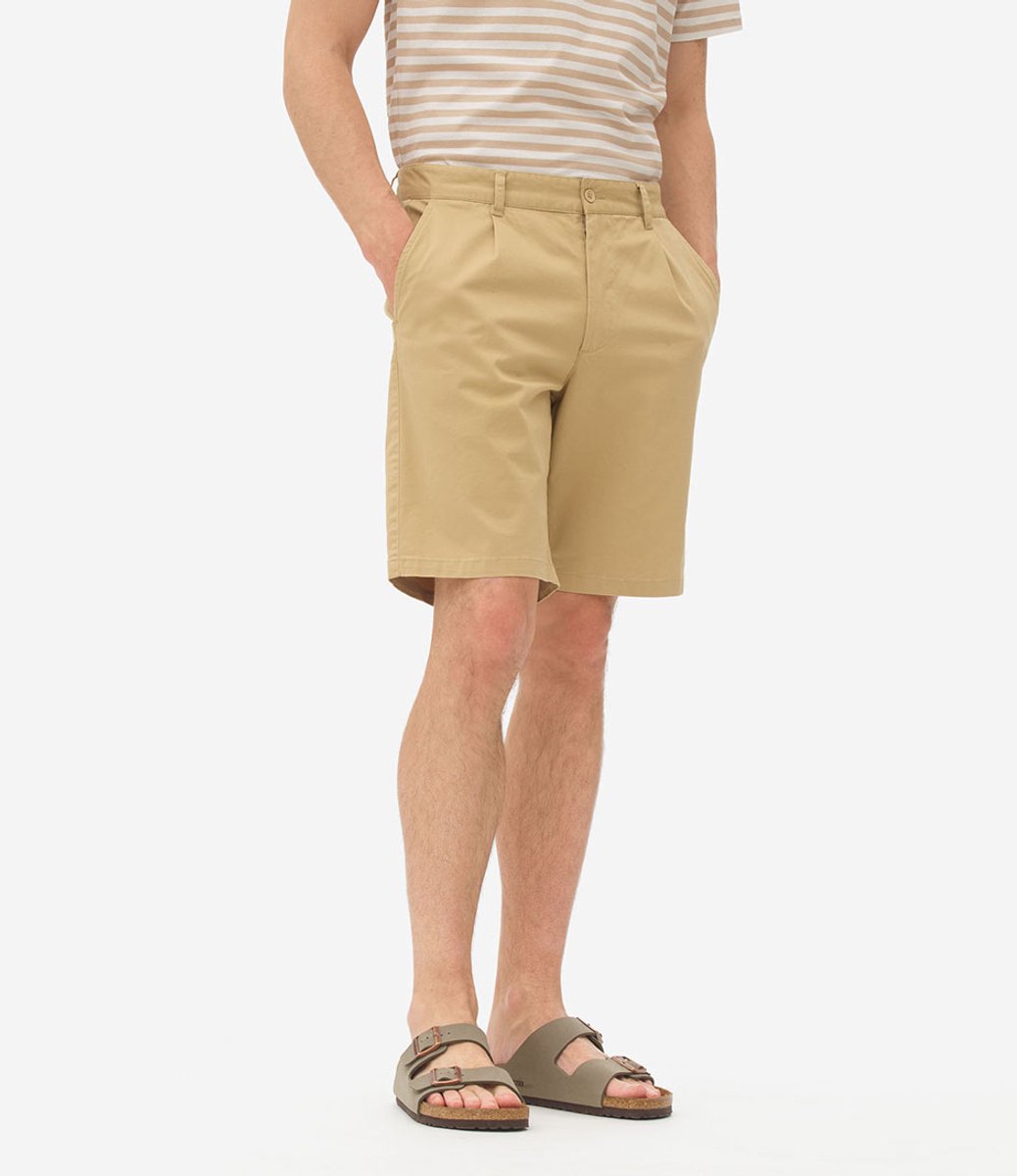 One Pleat Shorts