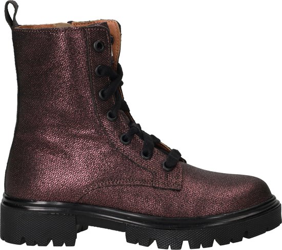 Bottes à lacets IK-KE - Filles - Violet - Taille : 30