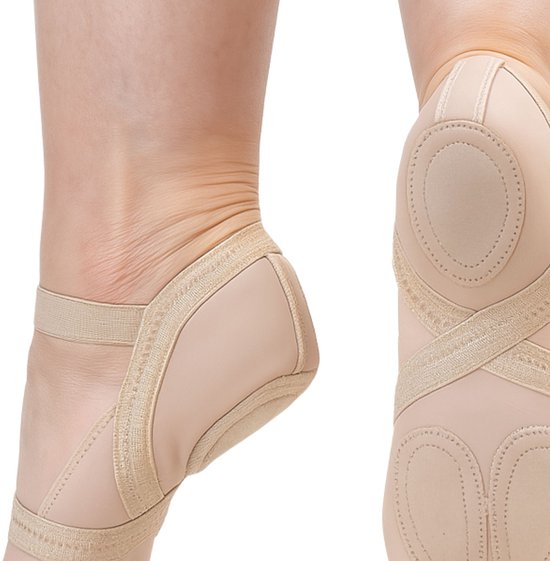 Dancer Dancewear® Voetjes “Full Body” - Dansvoetjes - voetbeschermer - Huidskleur Beige - Maat M - Maten 36/37/38/39 — afbeelding 3