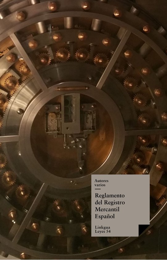 Reglamento Del Registro Mercantil Espanol - cover