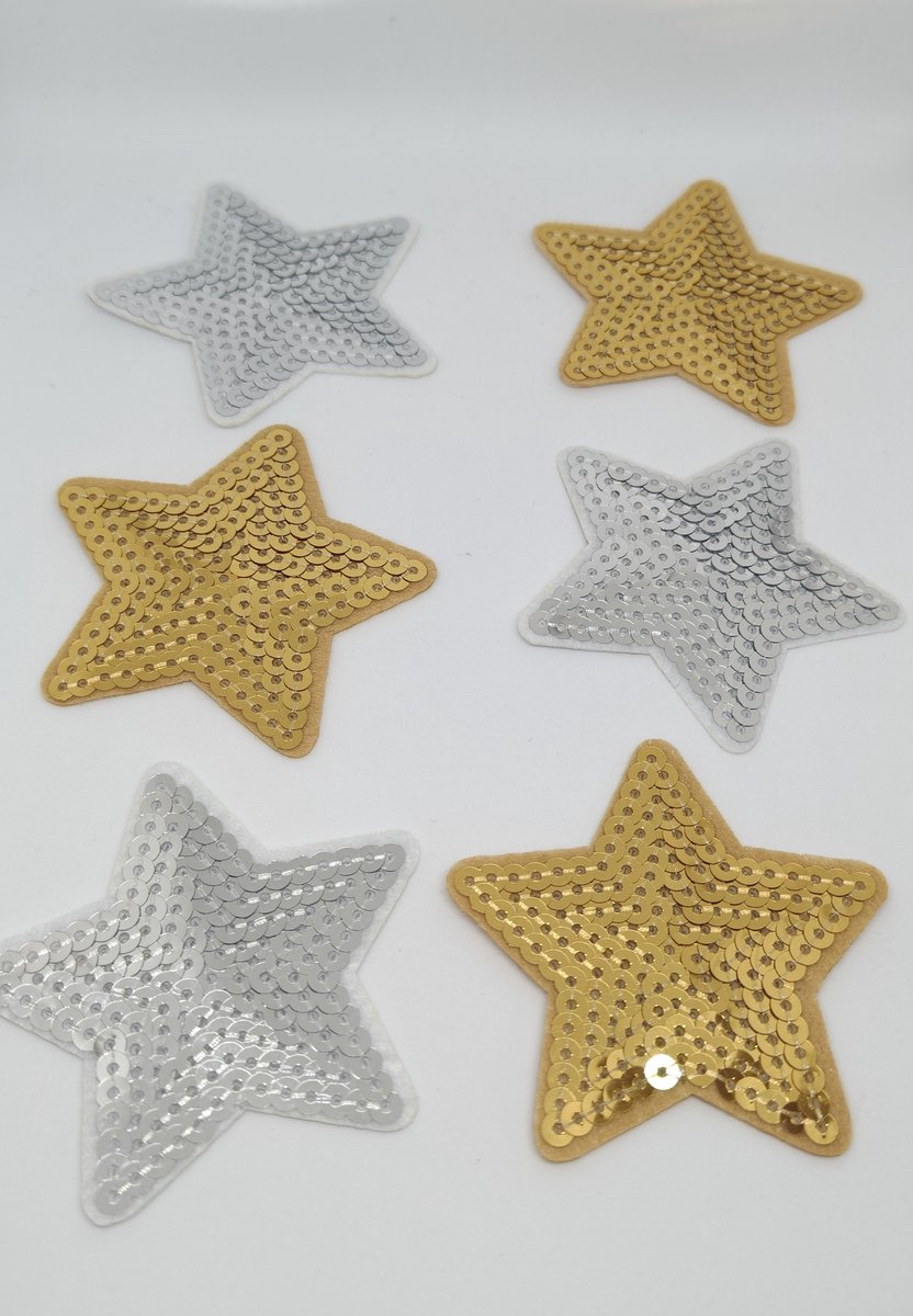 Ster strijkpatches, set van 30 stuks, gouden strijkpatches, voor kleding, tassen en accessoires, voegt een vleugje gepersonaliseerde stijl toe Ster strijkpatches, set van 30 stuks, gouden strijkpatches, voor kleding, tassen en accessoires, voegt een vleugje gepersonaliseerde stijl toe