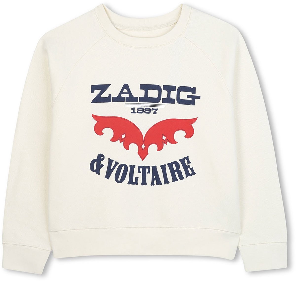 Zadig & Voltaire X60436 Sweatshirt Wit 8 Years Meisjes