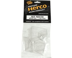 Herco Transparent nylon piston protector for trumpet - transparante nylon ventielbeschermer voor trompet