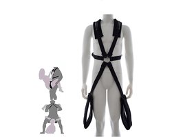 Sex Schommel - Sex Swing Extra Stevig – Seksschommel – Seksspeeltjes voor Koppel – Seks Schommel BDSM – Erotiek Toys - Sex Sling – Love Swing – Discreet Verpakt – Zwart