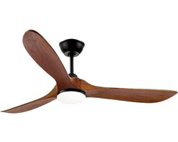 Livano Plafondventilator - Met Verlichting - Plafond Ventilator - Met Lamp - Plafonniere Met Ventilator - Met Licht - Stijl A - 150cm