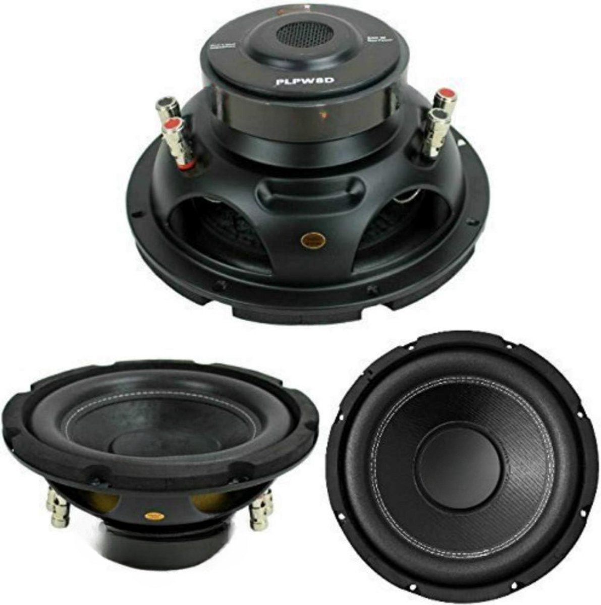 Lexium Subwoofer Auto - Subwoofer met Versterker - Actieve Subwoofer - Basreflexbehuizing