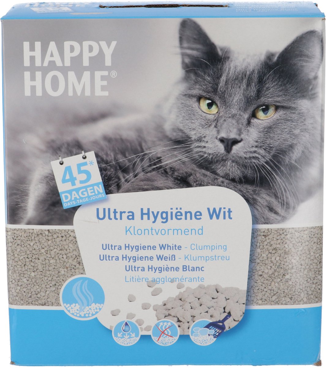 Happy Home Kattenbakvulling Ultra White - Kattenbakvulling - 10 l