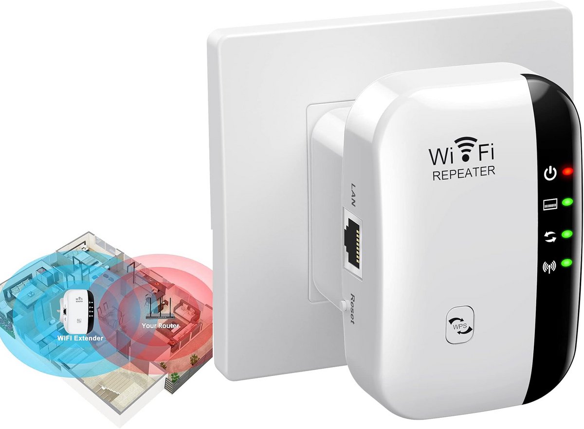 WiFi Versterker Stopcontact - Gratis (EAN: ...4936)