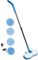 Shine Elektrisch Roterende Mop – Draadloos met Sprayfunctie – Inclusief Doekje & Waterreservoir – 30W – Verstelbare Steel – Voor Alle Harde Vloeren