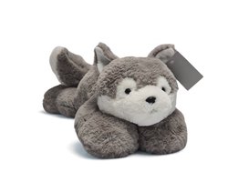 LaDivio Verzwaringsknuffel Husky - 2kg/50cm – Verzwaarde Knuffel - Weighted Stuffed Animal - Verzwaarde Troostknuffel voor Kinderen & Volwassenen – Sensorische Ondersteuning bij Autisme & HSP