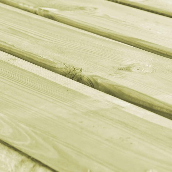 vidaXL Tuinbank 140 cm FSC geïmpregneerd grenenhout