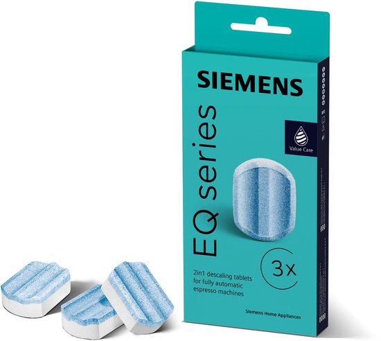 Ontkalkingstabletten voor volautomatische koffiemachines - EQ Series - 2in1 - 3 x 36gr