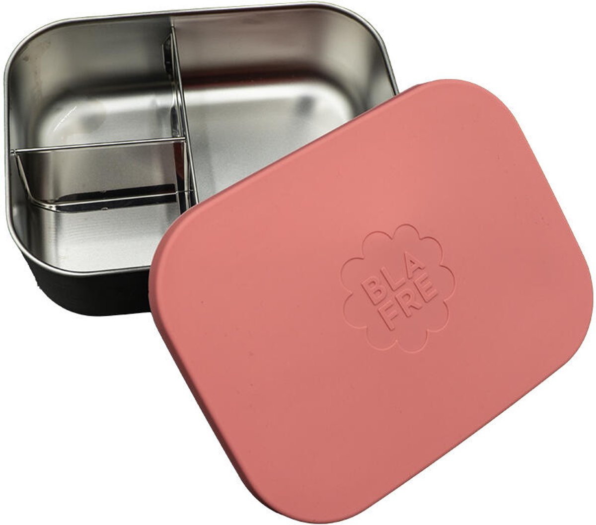 Blafre rvs lunchbox - roze