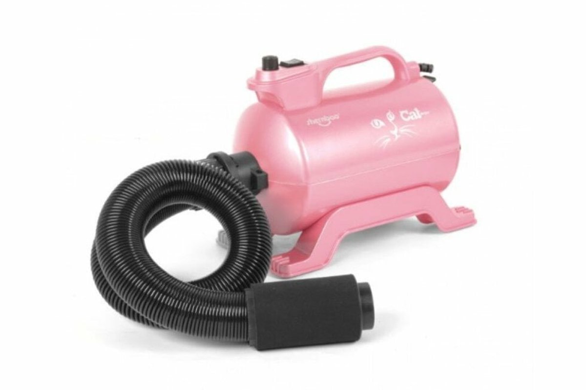 Waterblazer Shernbao CAT - 2400 Watt - Extra Mondstukken - Hondenföhn Trimsalon - Voor Hond & Puppy - Blaaskracht Instelbaar