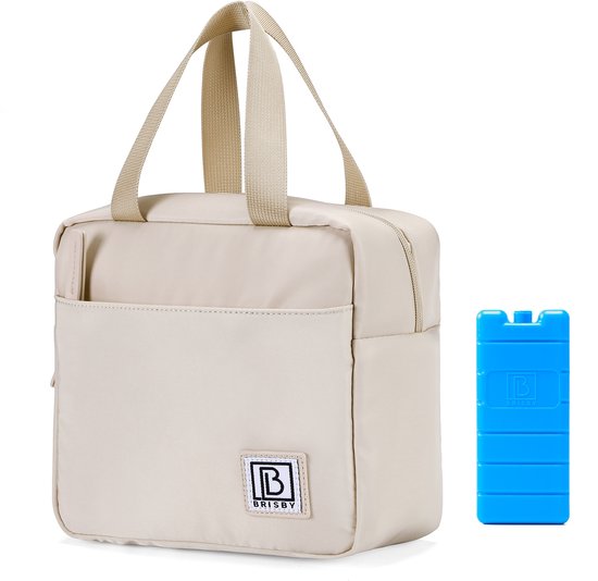 Brisby 4 Laags Geïsoleerde Koeltas - Lunchtas - Kolftas 4 liter - Smooth Champagne van Brisby — afbeelding 4