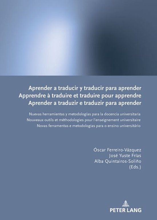 Aprender a traducir y traducir para aprender / Apprendre à  ... - cover